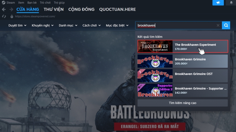 Bước 1