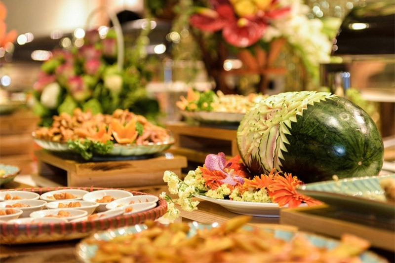 buffet chay Hà Nội 7