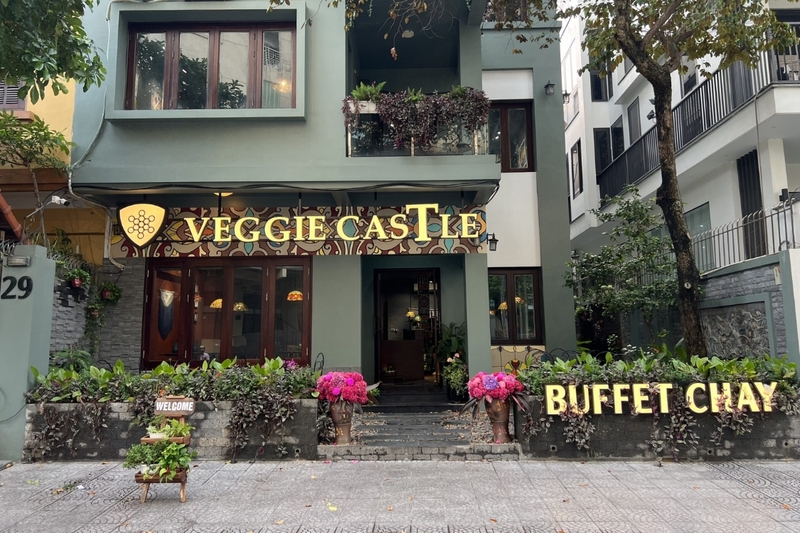 buffet chay Hà Nội 3