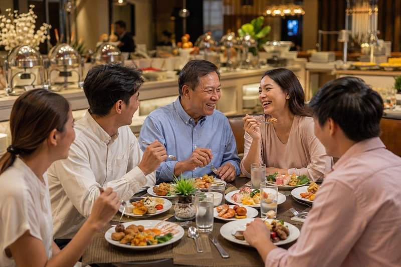 buffet và à la carte khác nhau gì ảnh 4