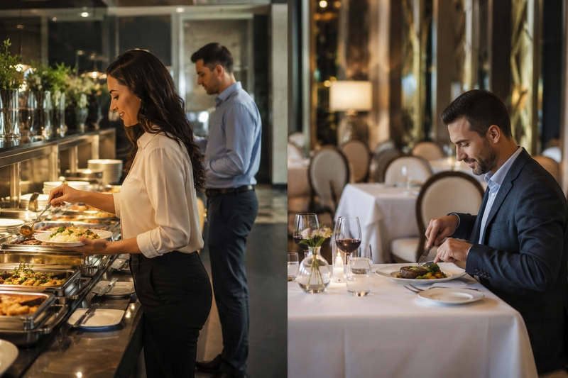 buffet và à la carte khác nhau gì ảnh 5