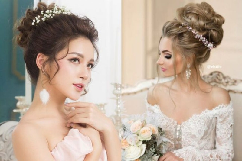 Lựa chọn kiểu tóc cô dâu phù hợp khuôn mặt