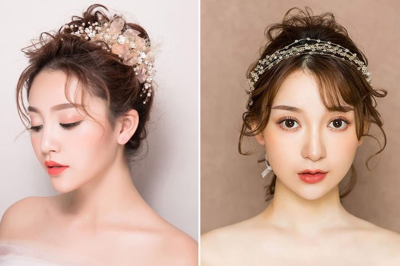 Kiểu tóc mái thưa hiện đại