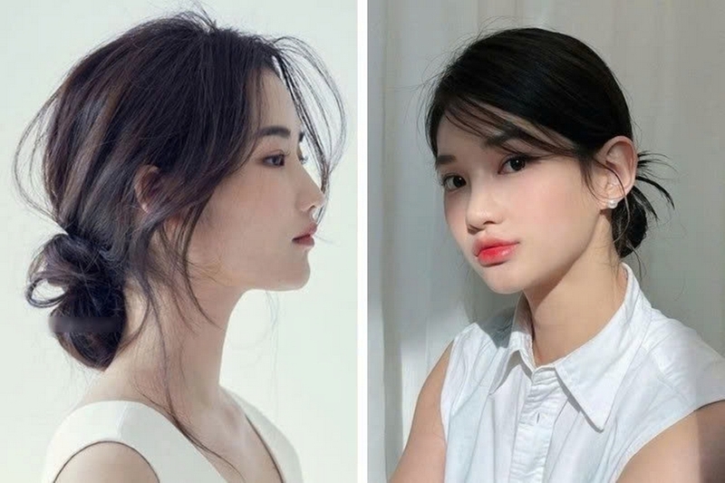 Búi tóc Hàn Quốc ảnh 1