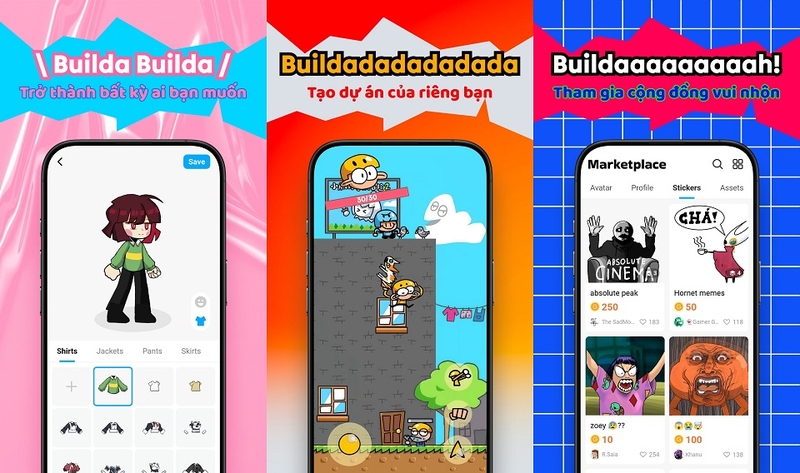 Bạn có thể làm gì với Build Create and Play?