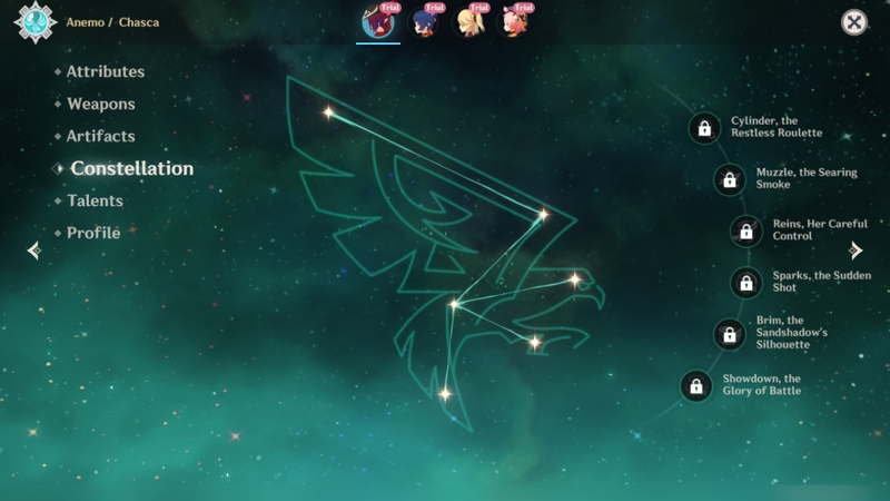 Cung mệnh của Chasca