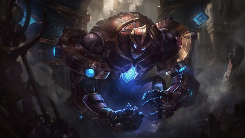 Tướng Galio sở hữu những kỹ năng thiên về chống chịu và gây sát thương phép