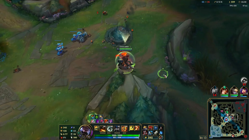 Cách combo của Graves