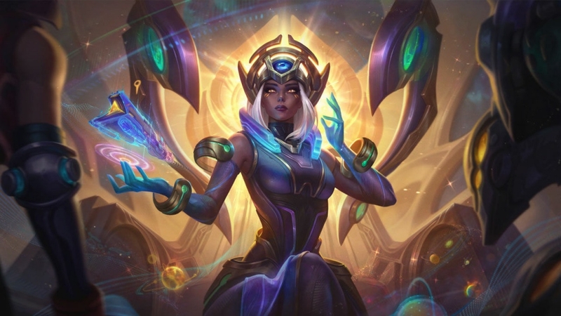 Khi đi đường giữa, Karma cần trang bị Trượng Hư Vô