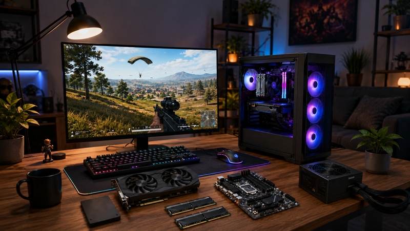 build PC 10 triệu chơi PUBG 3