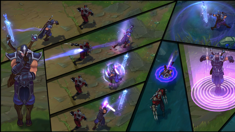 Chi tiết về bộ kỹ năng của Shen