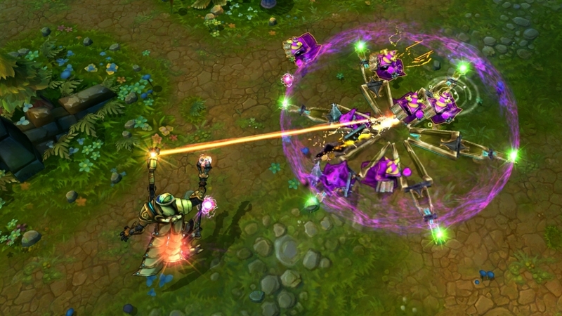 W + E + Q + R là combo phát huy tất cả kỹ năng của Viktor