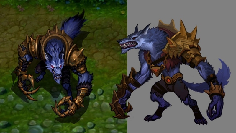 Bạn nên trang bị cho Warwick Giày Thép Gai để tăng giáp và tốc độ di chuyển