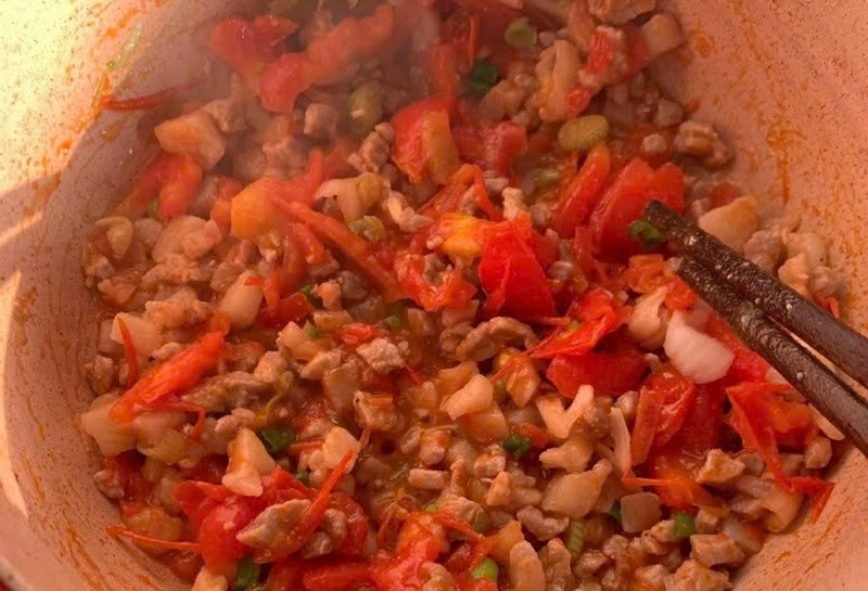 bún bò cà chua ảnh 4