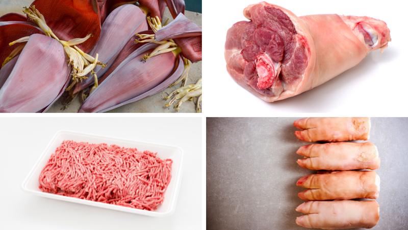 bún bung hoa chuối Thái Bình 1