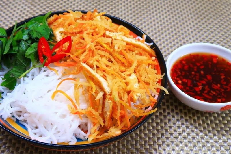 bún chấm chay