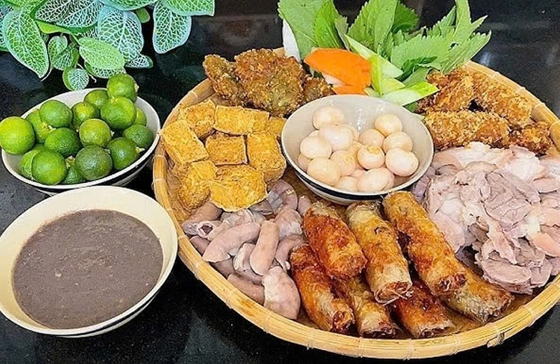 bún đậu mắm tôm bao nhiêu calo ảnh 1