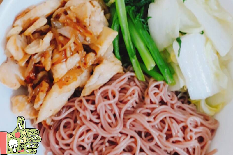 Bún gạo lứt ức gà (4)