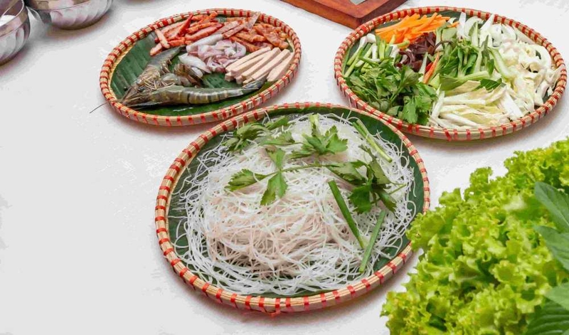 bún gạo xào kiểu Singapore ảnh 5