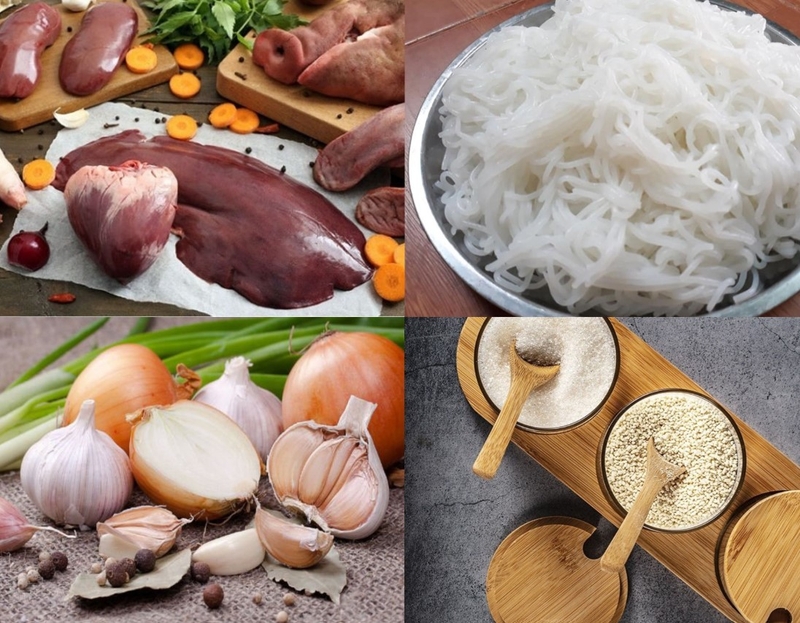 bún gạo xào lòng heo ảnh 2
