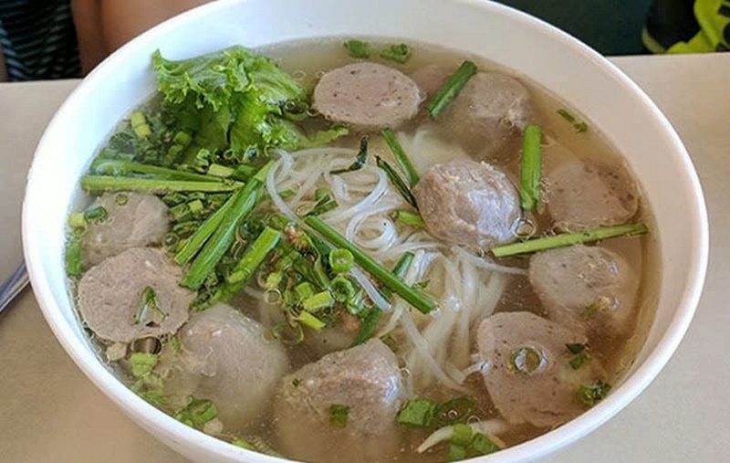 bún nước lèo bò viên ảnh 6