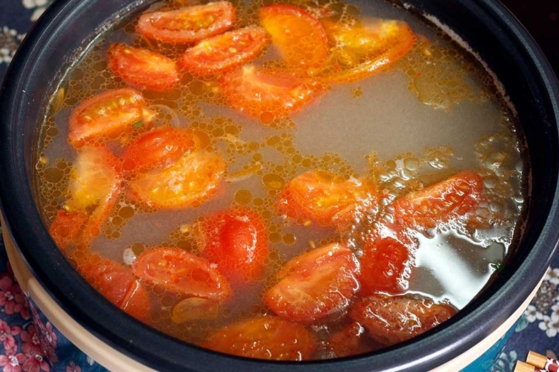 Cách làm bún ốc nóng - 08