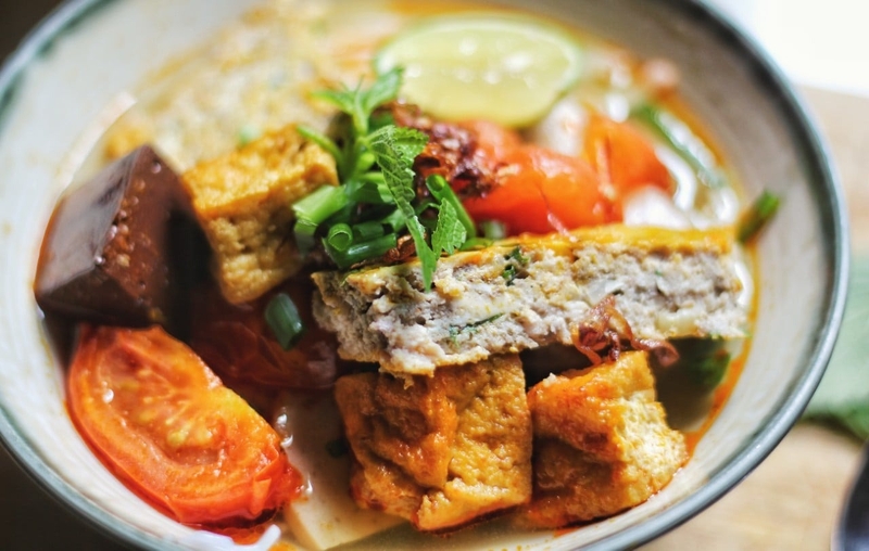 Cách nấu bún riêu cua miền Nam 8