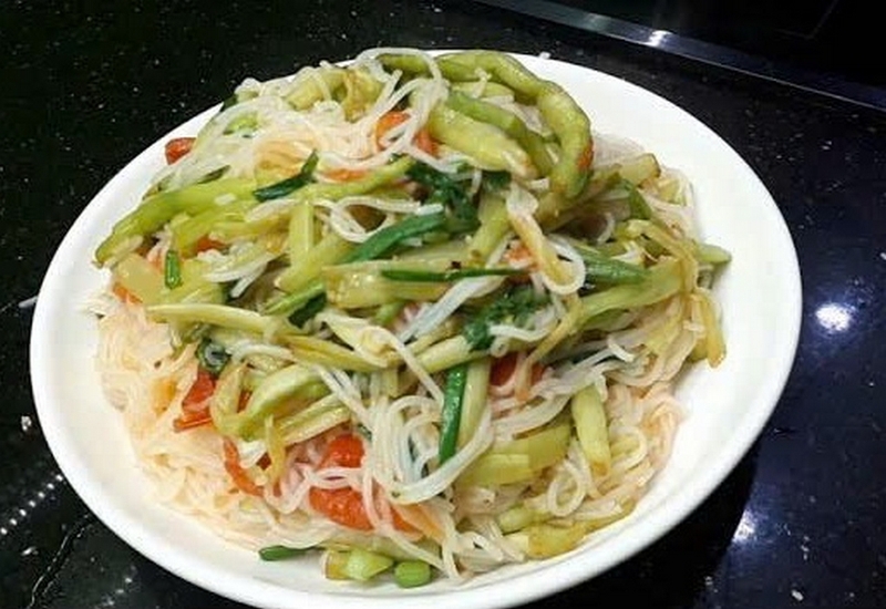 bún xào cần ảnh 5