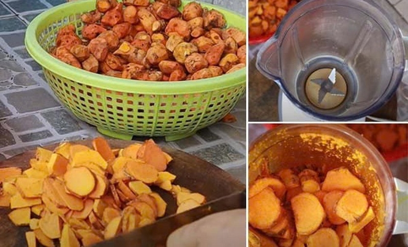 bún xào nghệ chay ảnh 3