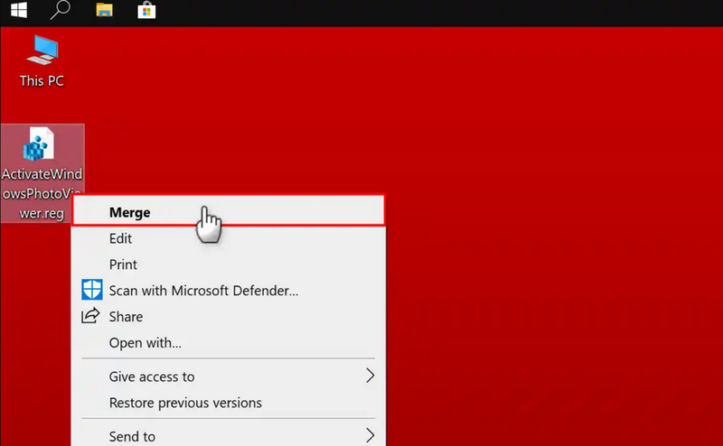 Tải Activate Windows Photo Viewer