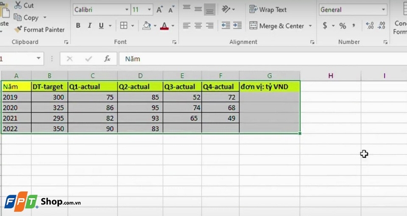Cách vẽ biểu đồ cột/chồng trong Excel chi tiết