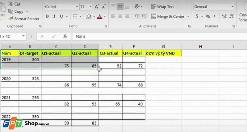 Xử lý bảng dữ liệu theo yêu cầu