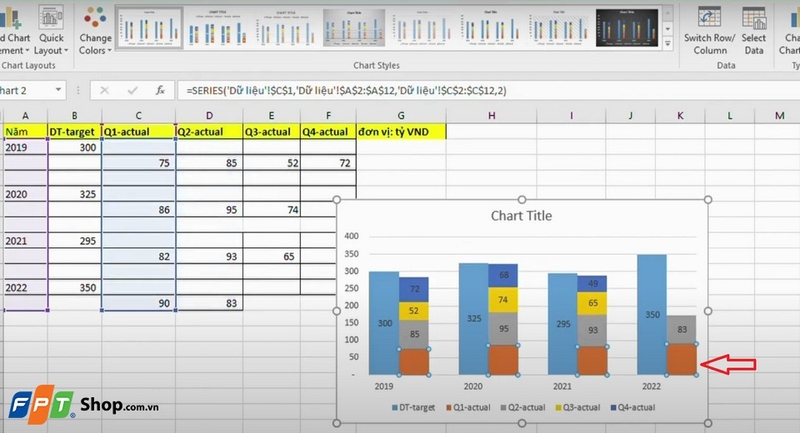 Thao tác vẽ biểu đồ chuẩn xác nhất