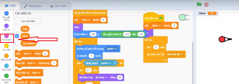 Thêm âm thanh và hiệu ứng