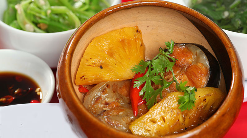cá basa kho dứa 6