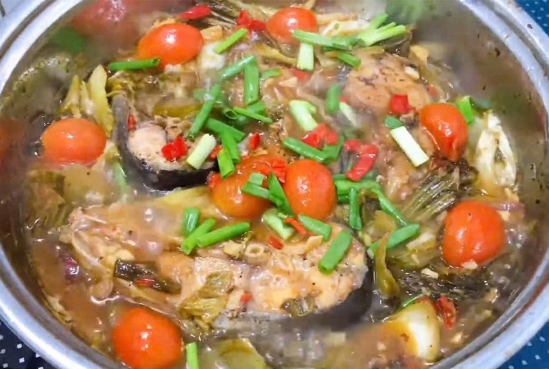 cá basa kho dưa chua ảnh 5