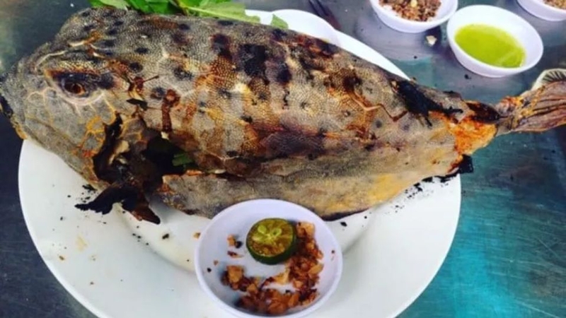 cá bò hòm nướng 4