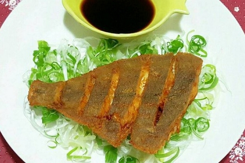 Cá bơn chiên giòn ảnh 6