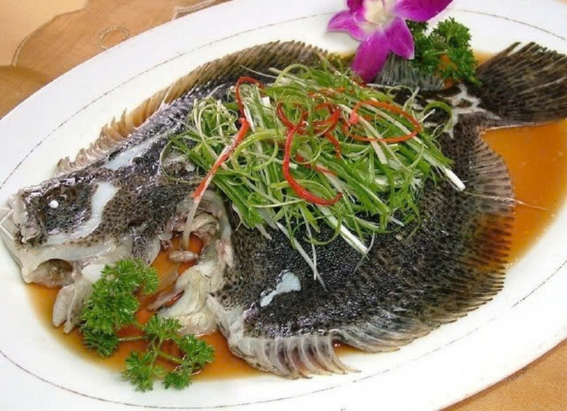 cá bơn hấp bún tàu ảnh 7