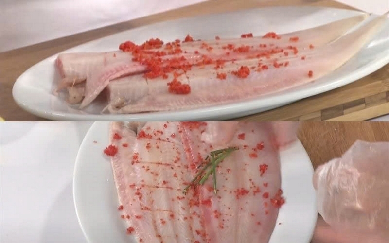 cá bơn nướng rau củ ảnh 4