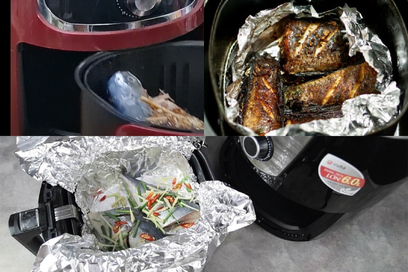 Cá cam nướng bằng nồi chiên không dầu (6)