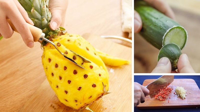 Bước 2: Sơ chế các nguyên liệu khác
