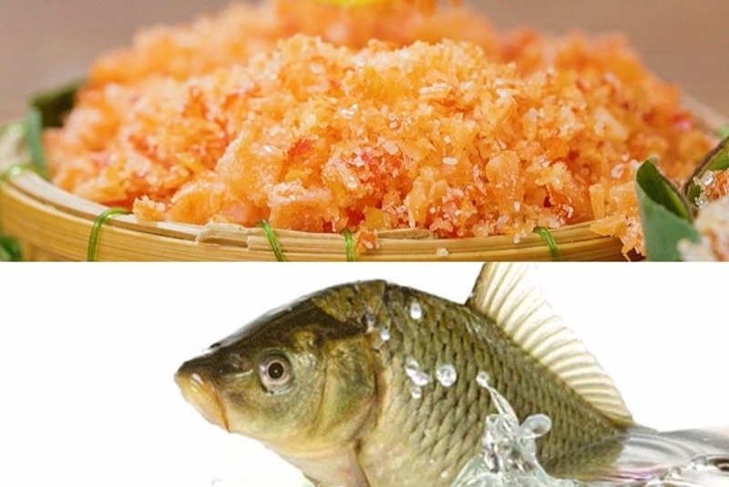 nguyen lieu ca chep gion nuong muoi ot
