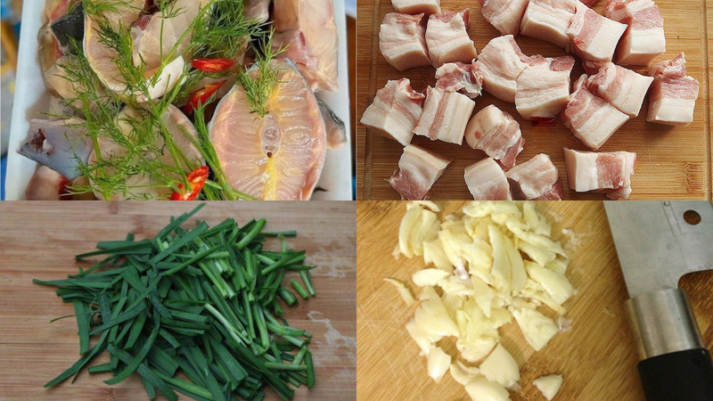 Sơ chế các nguyên liệu
