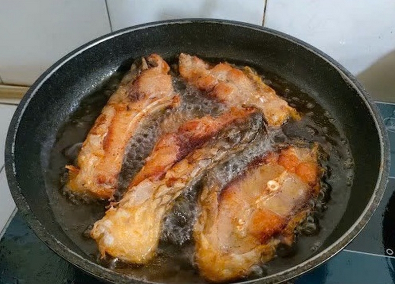 cá chép nấu ngót ảnh 4