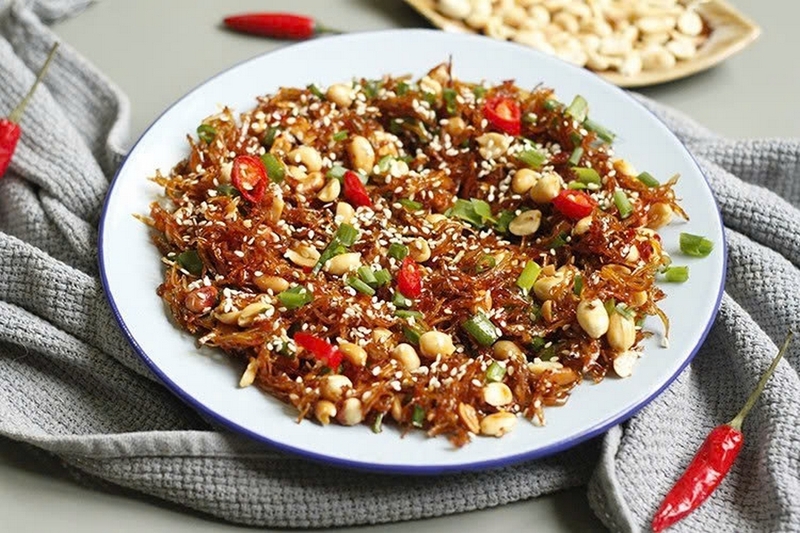 cá cơm khô rim mắm đường ảnh 5