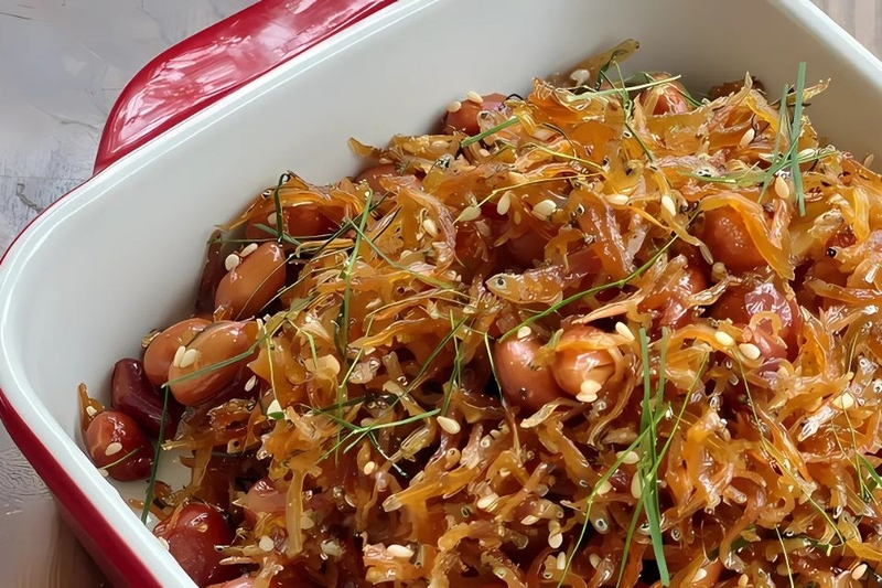 cá cơm rang đậu phộng ngon khó cưỡng