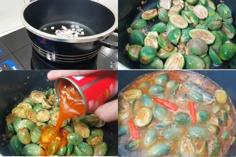 cà đắng kho cá 4