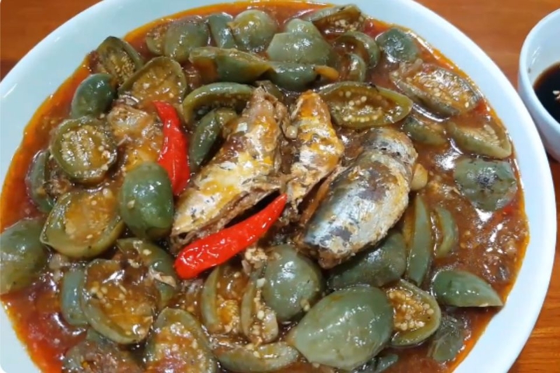 cà đắng kho cá 5