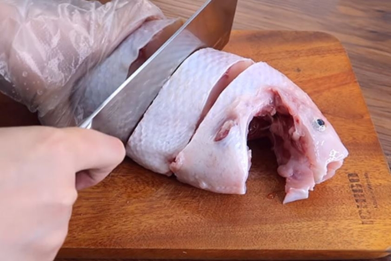 cá diêu hồng chiên mắm xoài 3